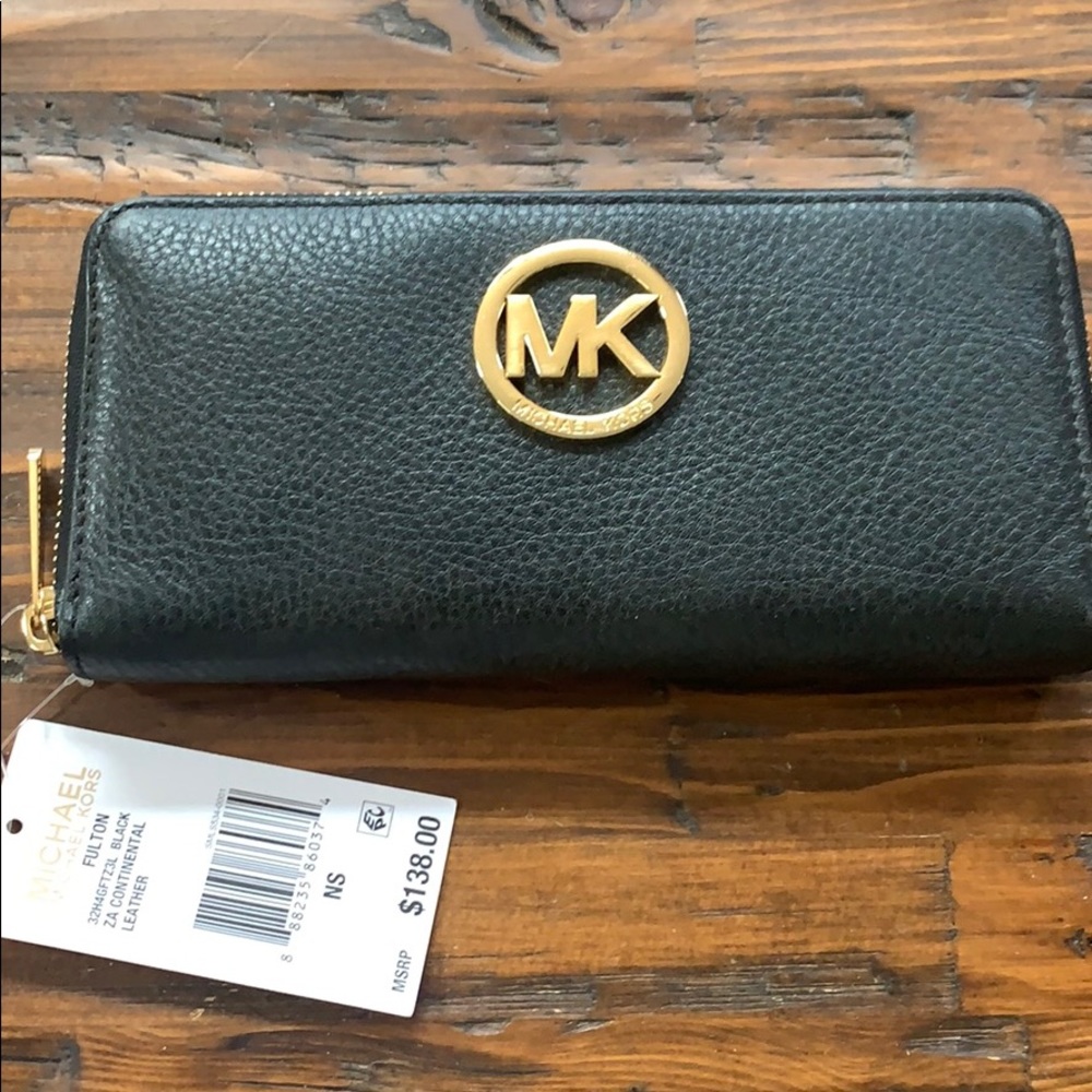 Michael by Michael Kors black wallet